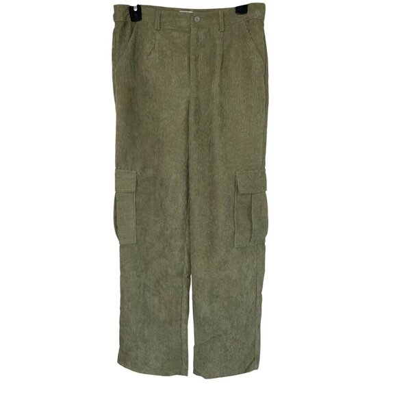 superdown Willow Cargo Pants in Army Green Small New Womens Corduroy Trousers - Picture 5 of 13